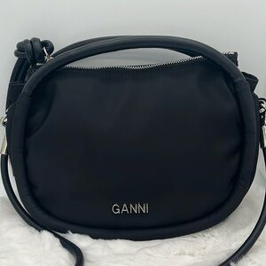 Ganni Knot Mini Bag in Black
